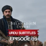 Selahaddin Eyyubi Episode 39 with Urdu Subtitles